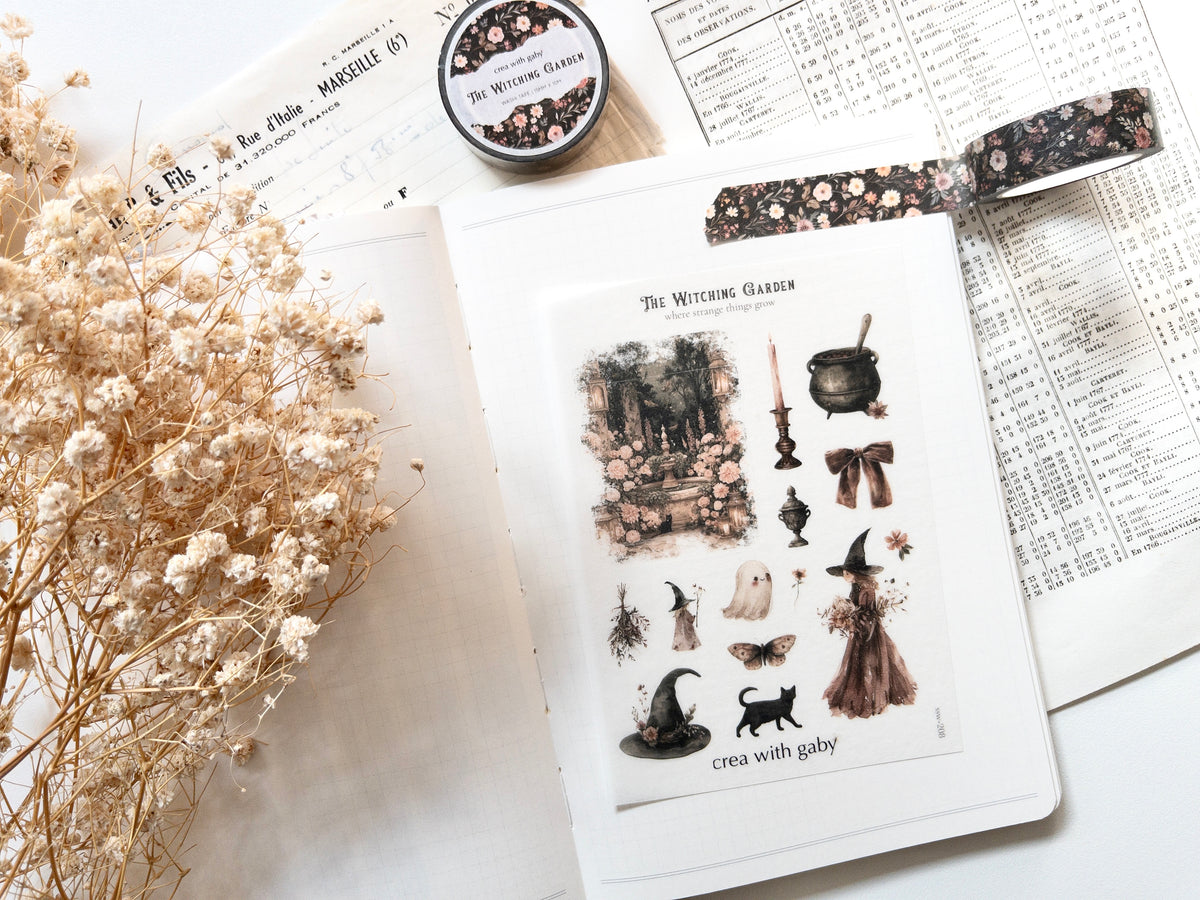 Mini journaling bundle: The Witching Garden