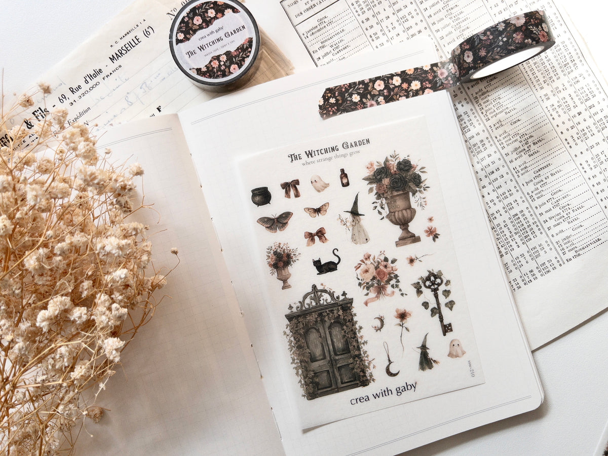 The Witching Garden: Halloween stickers