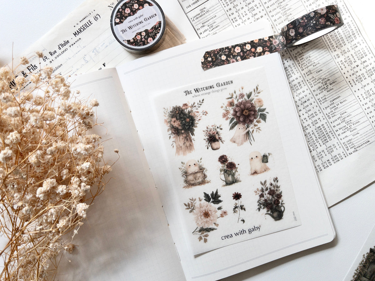 Mini journaling bundle: The Witching Garden