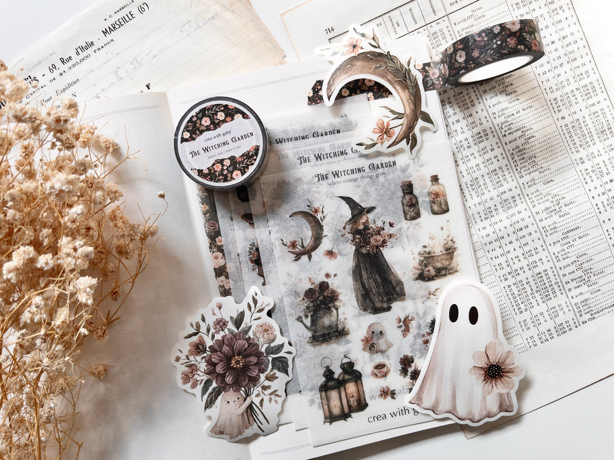 Mini journaling bundle: The Witching Garden