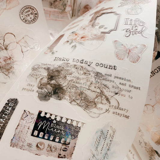 Journal Pages “Dear bloom“ (Single loop)