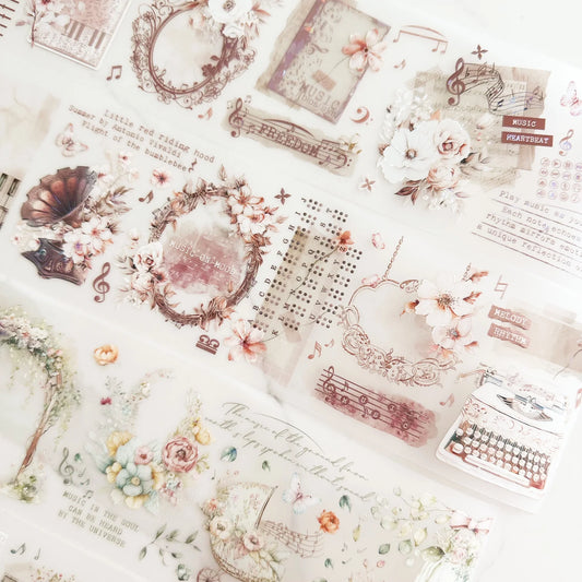 Journal Pages "Rhythm of Life” pet tape