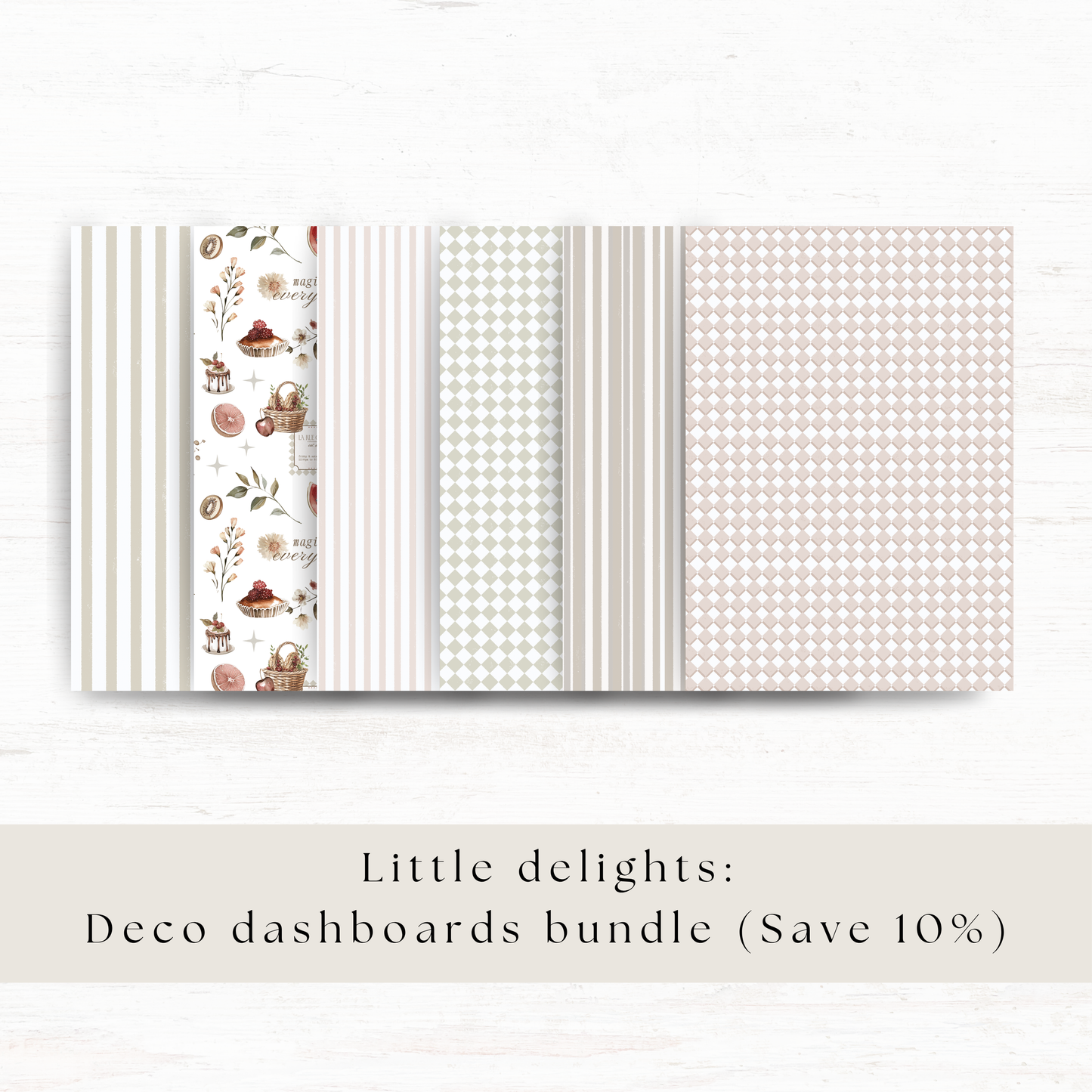 Deco dashboard bundle: Little delights (Save 10%)