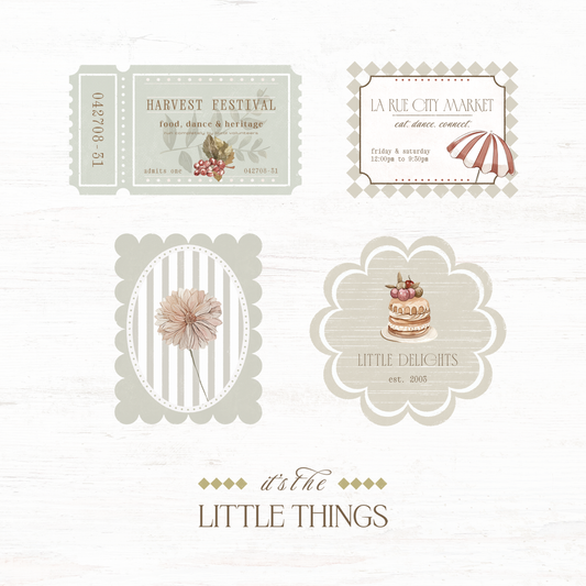Vinyl deco sticker bundle: Little delights (Copy)