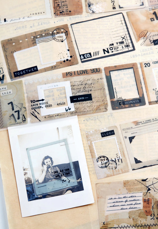 Collages and Frames PET Tape by Wintertime Crafts