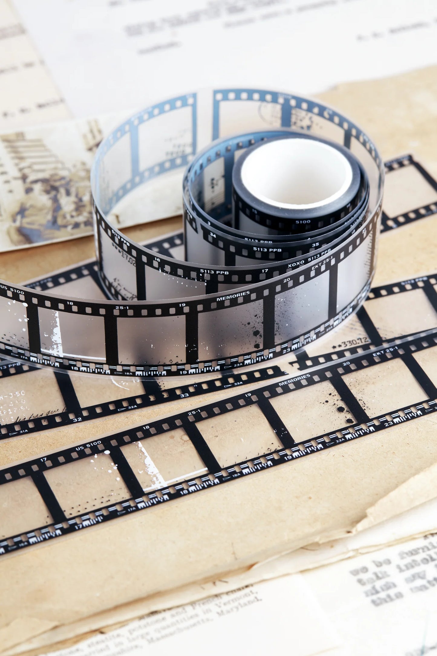 21mm Film Negatives PET Tape by Wintertime Crafts