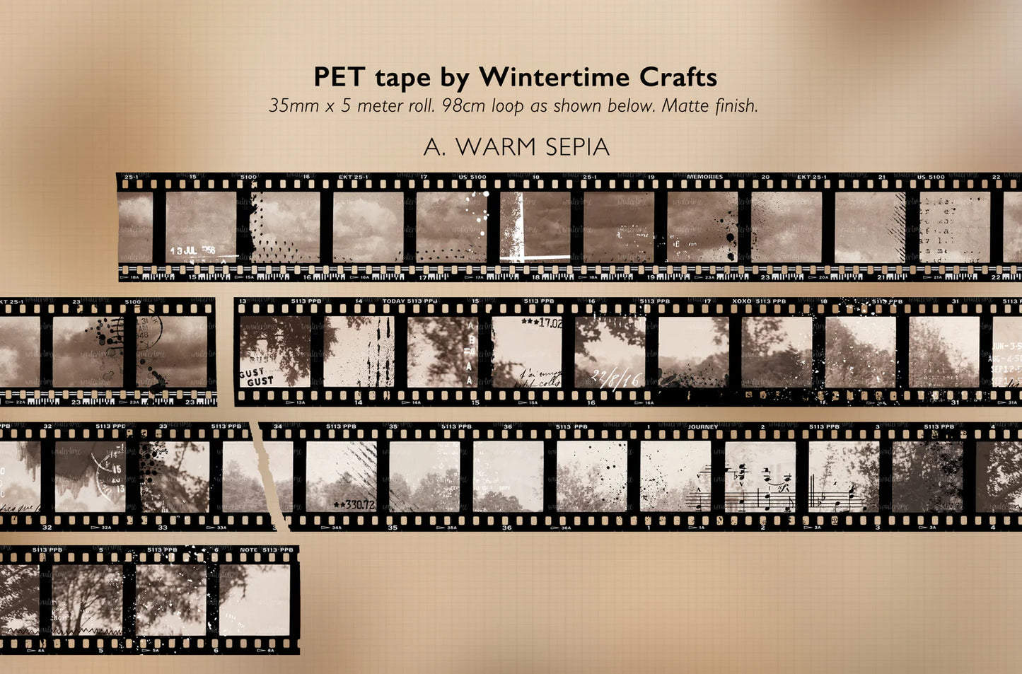 Serenity PET Tape by Wintertime Crafts