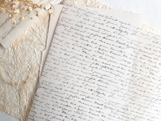 Vellum paper: Memories