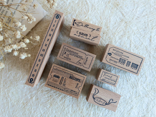 Rubber stamps by Journal Pages: "Where to next " series