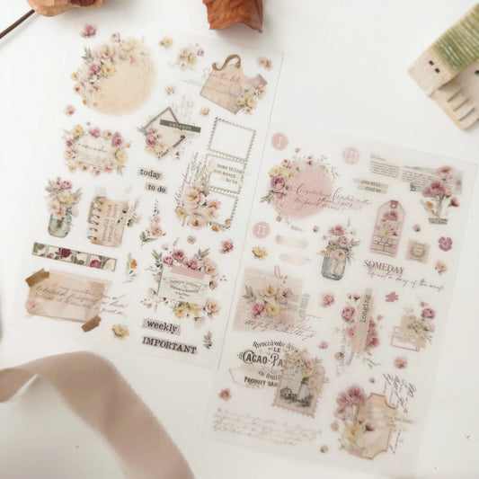 Save the date print on sticker