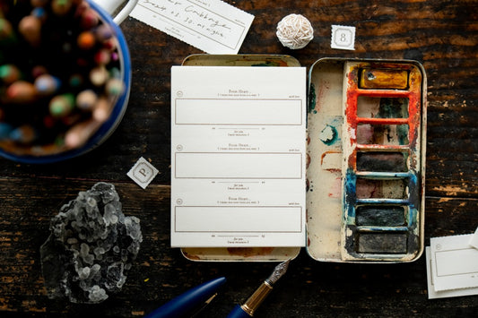 OURS Studio: From Heart Letterpress Book
